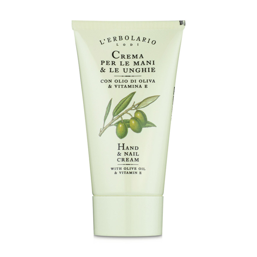 Крем для рук та нігтів L'Erbolario Hand &amp; Nail Cream With Olive Oil &amp; Vitamin E, 75 мл