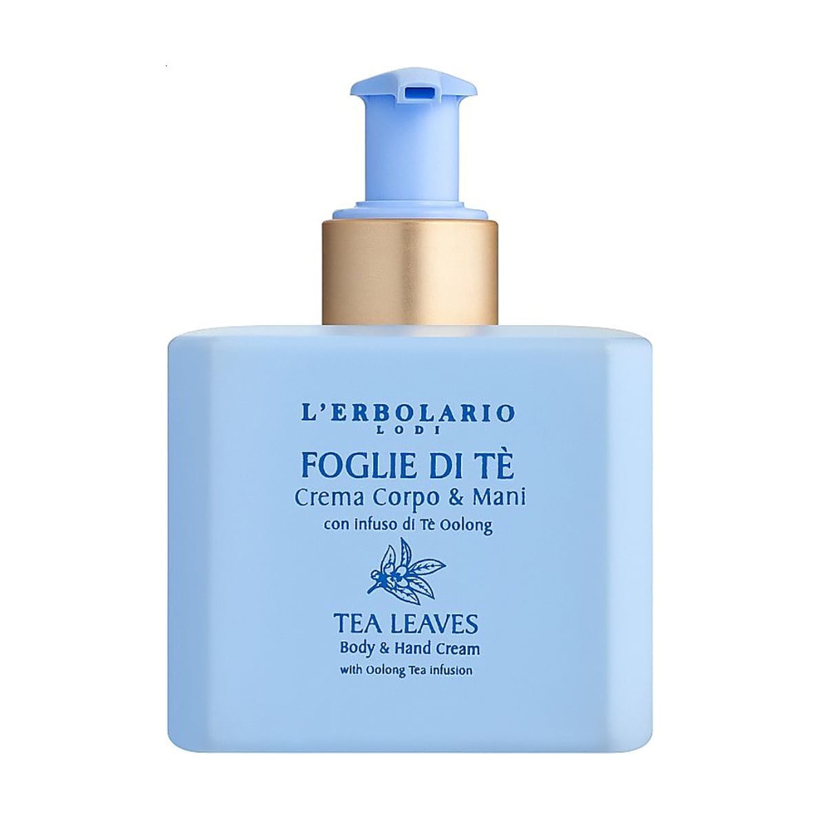 Крем для рук та тіла L'Erbolario Tea Leaves Body &amp; Hand Cream Листя Мате, 250 мл